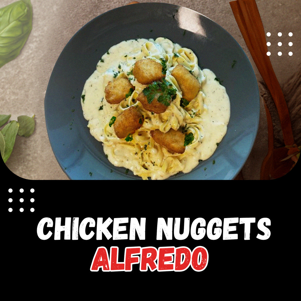 Chicken Nuggets Alfredo